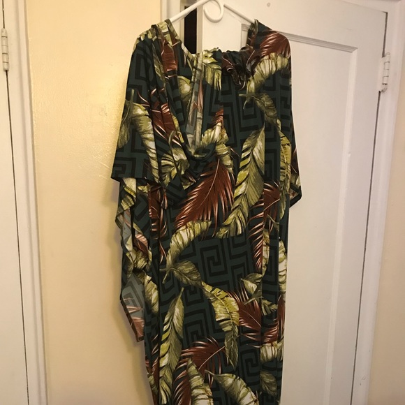 Tunic / Maxi with matching scarf ... 3X - Picture 4 of 5